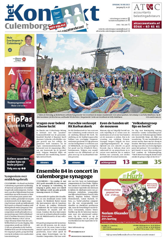 Adverteren in de Culemborgse Courant