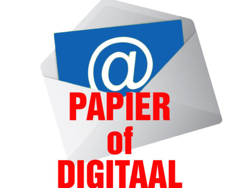 Jouw nieuwsbrief… Digitaal of op papier – Doe er je voordeel mee